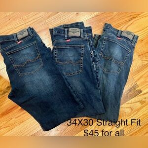 Men’s Straight Fit Wrangler Jeans